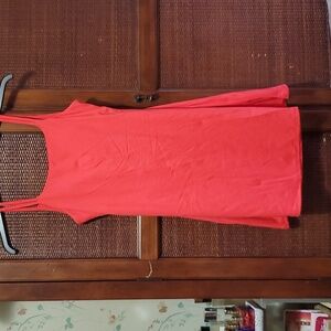 HALARA red dress, size small. With shorts.